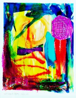 Self Portrait in a Blender, by Cactus May